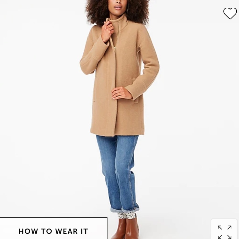J Crew Petite City Coat